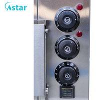 Four à convection électrique professionnel en acier inoxydable pour la cuisson de pizzas, de pains et de pâtisseries dans une cuisine commerciale