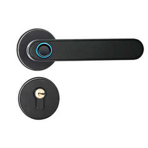 Tùy chỉnh vân tay an ninh khóa cửa Keyless ngón tay điện tử <span class=keywords><strong>in</strong></span> sinh trắc học thông minh Ổ Khóa vân tay xử lý khóa - Product Image 1