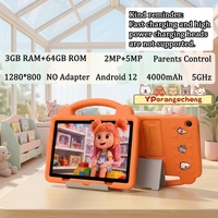 Tablette éducative pour enfants YPORANGECHENG 10,1 pouces, 1 carte SIM, 4G Android 12, processeur octa-core, 3 Go + 64 Go de ROM, prix de gros d'usine