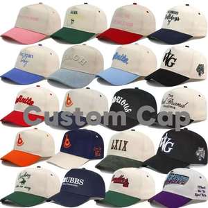 Casquettes de baseball haut de gamme en coton respirant et imperméable, style hip-hop sportif, personnalisables, 5 panneaux, bicolores, motif Argyle, vente en gros - Product Image 3