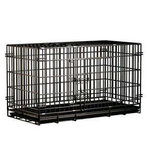 <span class=keywords><strong>Cage</strong></span> pliable pour animaux de compagnie avec panneau de séparation, plateau anti-fuite et loquets sécurisés, <span class=keywords><strong>cage</strong></span> en fil métallique pour petits animaux, facile à assembler - Product Image 4
