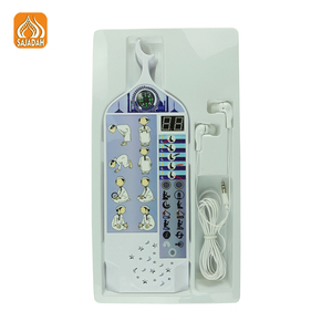 Lecteur <span class=keywords><strong>Coran</strong></span> multifonctionnel MM12 avec écran LED, plusieurs récitants, volume réglable, construction durable pour une utilisation de prière fiable - Product Image 1