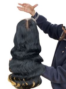 2024 nouveau Design Mini perruque européenne cheveux humains 8*8 femmes Toppers meilleure qualité vague de corps Toppers pour femmes pince à cheveux humains dans - Product Image 4