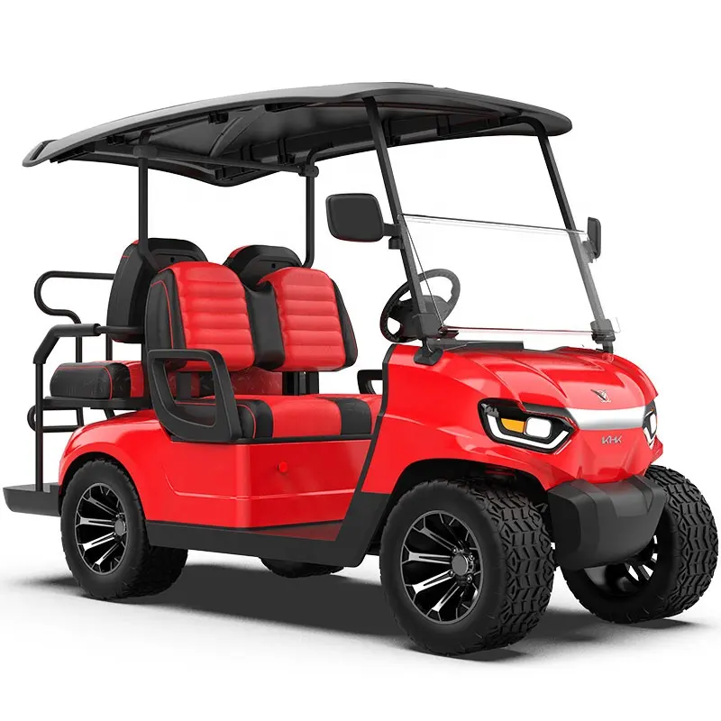 Obral mobil Golf Off-road klub tinggi populer harga Buggy 4 penumpang Kereta Golf