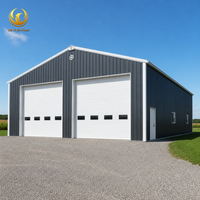 Entrepôt de stockage d'aliments secs en acier préfabriqué, bâtiment agricole pour l'alimentation du bétail, hangar de stockage agricole, atelier en acier