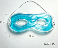 Masque oculaire réutilisable en gel en forme d'œil, compresse chaude/froide, taille personnalisée, dispositif médical de classe I, soulagement de la fatigue oculaire et du stress
