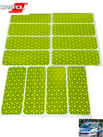 Cinta Reflectante Autoadhesiva Microprismática de Vinilo de Ultra Alta Intensidad Oralite VC412RA para Camiones y Seguridad Vial