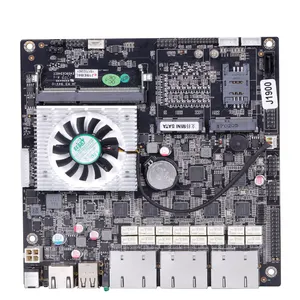 ELSKY Motherboard Itx J1900 Processor I3 Processor RJ45 6LAN I210-AT Gigabit Ethernet J19E4L Main Board