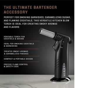 Encendedor de Antorcha Portátil de Acero Inoxidable con Llama Jet, Resistente al Viento, Recargable con Gas Butano, para Cigarros y Cigarrillos, Accesorio para Fumar - Product Image 2