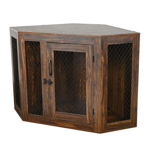 כלב פינתי ארגז רהיטים דקורטיביים גדול מקורה כלב צד קצה שולחן בתוך הבית הכלב - Product Image 3