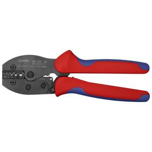 KNIPEX - 97 52 38 SB PreciForce®Pince à sertir les manchons d'extrémité de fil isolés et non isolés brunis - Product Image 1