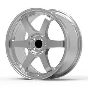 Jante de voiture forgée en alliage d'aluminium, chromée, à 5 ou 6 branches, à déport profond, 14 <span class=keywords><strong>15</strong></span> 16 17 18 19 20 21 22 26 pouces, 5X114.3 5X120 5X112 - Product Image 5