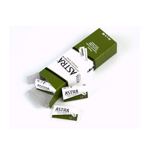 Astra-maquinilla de afeitar de acero inoxidable Platino, alta calidad, gran oferta - Product Image 1