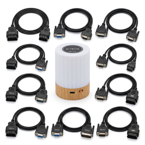 Lampe de nuit LED à télécommande, rechargeable par USB, blanc chaud, intensité réglable, matériau plastique, design moderne, durée de vie de 30 000 heures - Product Image 1