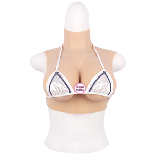 Fournitures de travestissement pour hommes, formes de seins <span class=keywords><strong>en</strong></span> <span class=keywords><strong>silicone</strong></span>, faux seins pour drag queens et streamers, soutiens-gorge rembourrés respirants - Product Image 6
