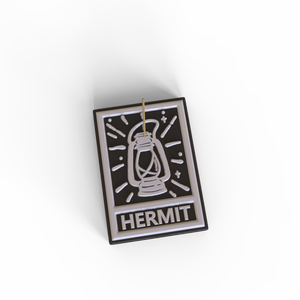 OEM parfum aromatique parfum carte de tarot L'Ermite en céramique portable bâton d'encens support de plateau <span class=keywords><strong>plaque</strong></span> collecteur de cendres support de brûleur - Product Image 5