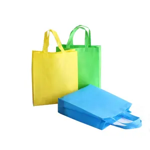 फैब्रिक शॉपिंग गैर बुना बैग/कस्टम रीसाइक्लेबल फैब्रिक इको लैमिनेटेड सस्ती कीमत गैर बुना पॉलीप्रोपाइलीन फैब्रिक शॉपिंग बैग