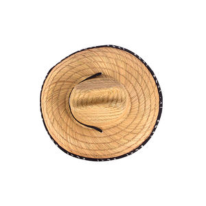 Chapeau de cowboy unisexe en paille rayée marron pour l'été, la pêche en mer et la pêche à la ligne, imperméable, pour la pêche à la <span class=keywords><strong>carpe</strong></span> et les sports de plein air - Product Image 6