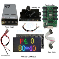 Pas cher Intérieur P4 Mobile Sans Fil Personnalisé RVB Mobile Mobile Mobile Écran D'affichage Led Panneau D'affichage Module Aimant