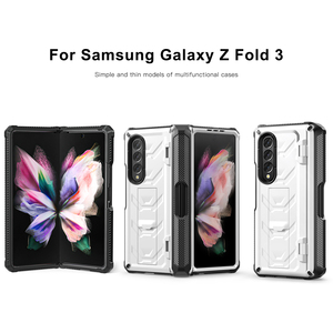 Funda híbrida a prueba de golpes para <span class=keywords><strong>Samsung</strong></span> <span class=keywords><strong>Z</strong></span>, funda plegable de alta calidad con <span class=keywords><strong>3</strong></span> soportes plegables - Product Image 4