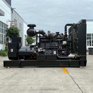 Groupe électrogène silencieux à châssis ouvert 500 kW 500 kVA avec moteur de type mobile et démarrage 24 V CC - Product Image 2