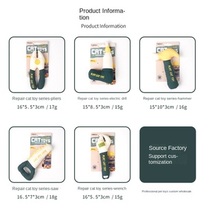 Bumopet ของเล่นแมวใหม่เป็นมิตรกับสิ่งแวดล้อมเพื่อผ่อนคลายในตัวเองมิ้นท์ขมติดฟันกัดของเล่นแมวที่ทนทานต่อการกัด - Product Image 4