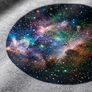 Sweat à capuche personnalisé avec logo, poids lourd 600 GSM, pour femmes et hommes, imprimé galaxie nébuleuse, streetwear, poche cargo sur la manche, sweat à capuche surdimensionné - Product Image 4