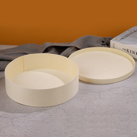 Boîte d'emballage alimentaire biodégradable en bois pour restaurant, traiteur, boulangerie, pâtisserie, gâteau, fromage, charcuterie, sushi, déjeuner