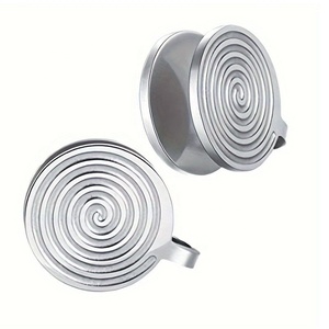 Nuevo DISEÑO DE ACERO INOXIDABLE ninguno Piercing pendientes creativo redondo mosquito moda <span class=keywords><strong>en</strong></span> forma de U <span class=keywords><strong>nariz</strong></span> anillo oreja Clip al por mayor - Product Image 5