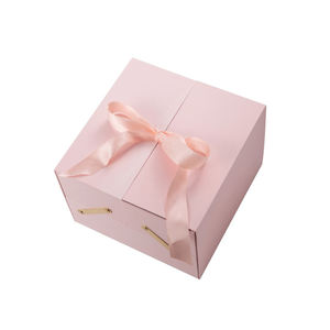 Caja de Flores Popular al por Mayor con <span class=keywords><strong>Doble</strong></span> Apertura, Caja de Flores con la Frase 'Te Amo' para el Día de San Valentín, Día de la Madre, Regalo para Mujeres - Product Image 4