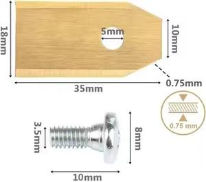 ใบมีดตัด<span class=keywords><strong>หญ้า</strong></span>หุ่นยนต์เคลือบ<span class=keywords><strong>ไท</strong></span>เทเนียม ใบมีดตัด<span class=keywords><strong>หญ้า</strong></span>สแตนเลส ใบมีดตัด<span class=keywords><strong>หญ้า</strong></span>หุ่นยนต์สแตนเลสขนาด 0.75 มม. ใบมีดสำรองสำหรับ<span class=keywords><strong>เครื่อง</strong></span><span class=keywords><strong>ตัด</strong></span><span class=keywords><strong>หญ้า</strong></span>หุ่นยนต์ - Product Image 6