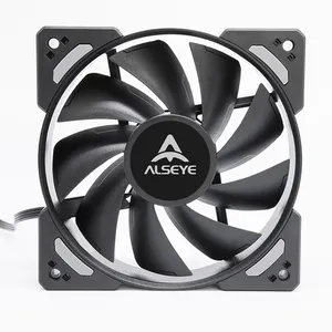 ALSEYE — ventilateur de processeur et ventilateur, pour refroidisseur liquide pc, 120 mm