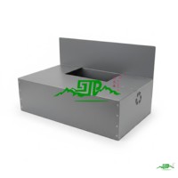 Boîte de rangement pliable en PP creux, résistante à l'usure, résistante aux UV, épaisseur 2-6 mm, directement de l'usine