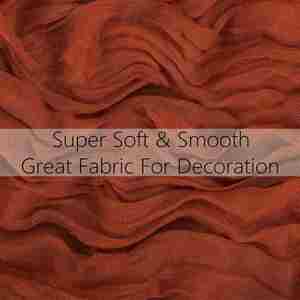 <b>Table</b> <b>Runner</b> 35 X 120 Inch Long Boho Cheese Cloth Gauze <b>Table</b> <b>Runners</b> Semi Sheer <b>Table</b> <b>Runner</b> for Wedding Decor - Product Image 3