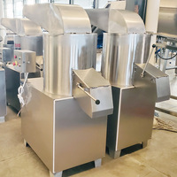 Machine industrielle pour la fabrication de purée de fruits et légumes, de pâte de gingembre et d'ail