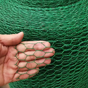 PVC Hexagonal <b>Mesh</b> Chicken Coop Net, Coated Iron Wire <b>Mesh</b> Hexagonal Metal <b>Plastic</b>-coated Net - Product Image 5