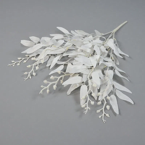 Branche de saule artificielle, feuillage fluide et gracieux pour une décoration naturelle, 50 cm, feuille artificielle réaliste - Product Image 6