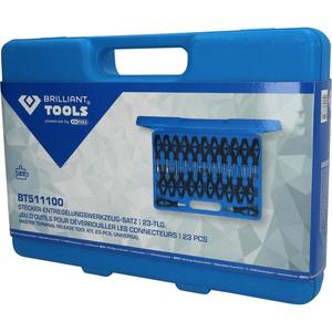 BRILLIANT TOOLS - BT511100 Master terminal release tool <b>kit</b> (23 pcs.) - EAN 4042146778821 <b>ELECTRICAL</b> AND ELECTRONIC PARTS TOOLS - Product Image 4