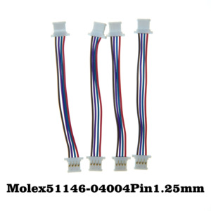 Kabel Harness Sinyal OEM ODM Berlapis Emas Molex 51146 4pin untuk Koneksi PCB Sensor Industri - Product Image 1