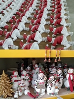 2027 Nummeriertes Design Schneemann Rentier Harz Weihnachtsanhänger Festliche Heimdekoration Warme Familien-Weihnachtsbaumdekoration Geschenk