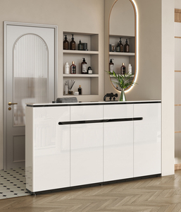 Meubles modernes de salon, console de <span class=keywords><strong>buffet</strong></span> en bois de luxe avec plaque de <span class=keywords><strong>roche</strong></span> - Product Image 1