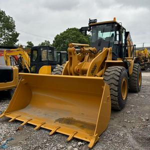 Chargeuse sur pneus Cat 966H d'occasion, Cat 950GC, 955F avec moteur jaune Caterpillar pour chantiers de construction - Product Image 2