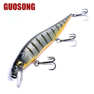 Umpan renang mirip hidup Jacka umpan berenang umpan pancing anjing berjalan plastik umpan sentak sentak 97mm/9g menggantung umpan keras - Product Image 3