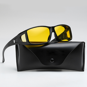 Nuovo Occhiali Da Sole di Protezione Durevole Anti Glare Car Visione Notturna di Guida Occhiali con lente Gialla - Product Image 2