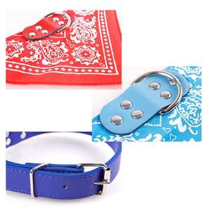 Bandana Kerah Anjing Motif Totem Eksotis Warna-warni - Product Image 2