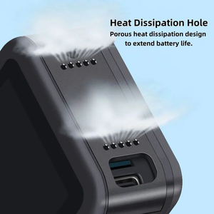Couvercle latéral de batterie à rabat anti-poussière détachable noir pour <span class=keywords><strong>Gopro</strong></span> Hero13 12 <span class=keywords><strong>11</strong></span> 10 9 - Product Image 4