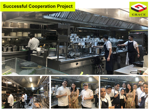 4/6 Burner thép không gỉ nấu ăn trạm | Tích hợp giải pháp sưởi ấm cho nhà hàng, khách sạn, Phục Vụ Nhà Bếp sử dụng - Product Image 6