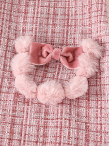 ชุดเซ็ตสองชิ้นสำหรับเด็กผู้หญิง ฤดูใบไม้ร่วง ฤดูหนาว เสื้อสเวตเตอร์ผูกโบว์พร้อมผ้าคลุมไหล่ กระโปรง ชุดเสื้อสเวตเตอร์เด็กทันสมัย ชุดเสื้อผ้าเด็กผู้หญิง ขนาด 80-140 ซม. - Product Image 5