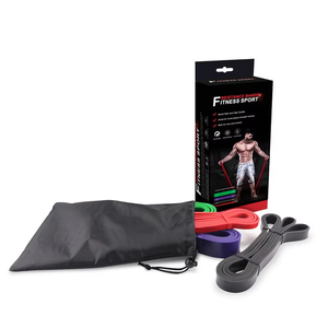 Multifonction Home Gym Workout Exercise Loop Resistance Band Yoga TPE Elastic Body Shaping Muscles Building Strength Training - Product Image 3