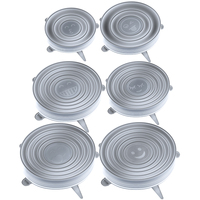 Couvre-aliments en silicone réutilisables écologiques, extensibles, pour bols et tasses, outils spécialisés pour sceller et couvrir les aliments